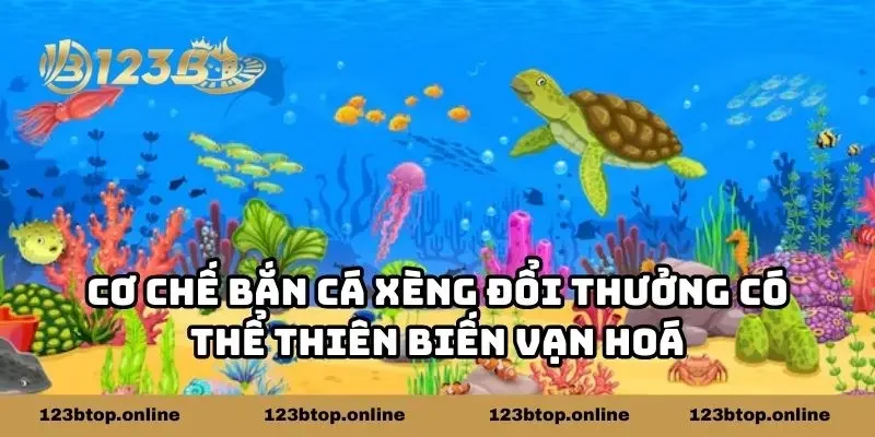 Cơ chế bắn cá xèng đổi thưởng có thể thiên biến vạn hoá